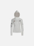 DAXUEN Fitted long sleeve hooded top