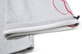 Flame-Embroidered Wide-Leg Sweatpants