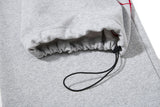 Flame-Embroidered Wide-Leg Sweatpants