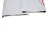 Flame-Embroidered Wide-Leg Sweatpants