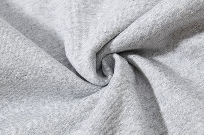 Flame-Embroidered Wide-Leg Sweatpants