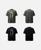 DAXUEN Flame graphic oversized t-shirt