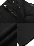 DAXUEN black and white flared denim jeans