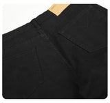 DAXUEN black and white flared denim jeans