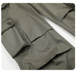 DAXUEN olive green flared cargo pants