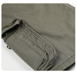 DAXUEN olive green flared cargo pants