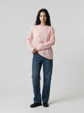 DAXUEN Floral graphic long-sleeve t-shirt — model photo