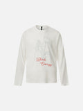 DAXUEN Floral graphic long-sleeve t-shirt