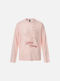 DAXUEN Floral graphic long-sleeve t-shirt