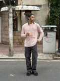 DAXUEN Long sleeve t-shirt with floral graphic — model photo