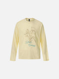 DAXUEN Long sleeve t-shirt with floral graphic