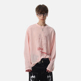 DAXUEN Long sleeve t-shirt with floral graphic