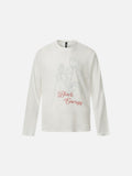 DAXUEN Long sleeve t-shirt with floral graphic
