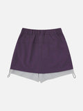 DAXUEN Women's flowy A-line layered shorts