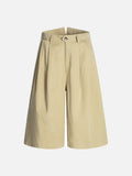 DAXUEN light khaki wide-leg culottes