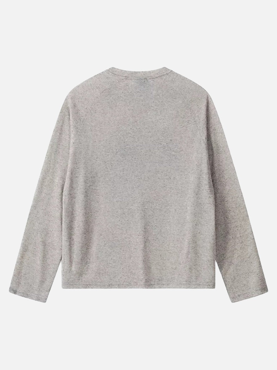 DAXUEN Long sleeve crew neck top with bunny print