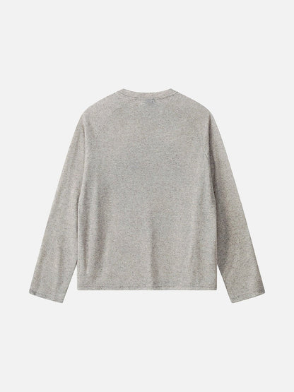 DAXUEN Long sleeve crew neck top with bunny print