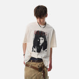 DAXUEN Freddie Mercury graphic oversized t-shirt