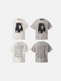 DAXUEN Freddie Mercury graphic print short-sleeved t-shirt