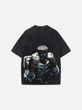 DAXUEN Oversized t-shirt with robot print