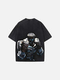 DAXUEN Oversized t-shirt with robot print