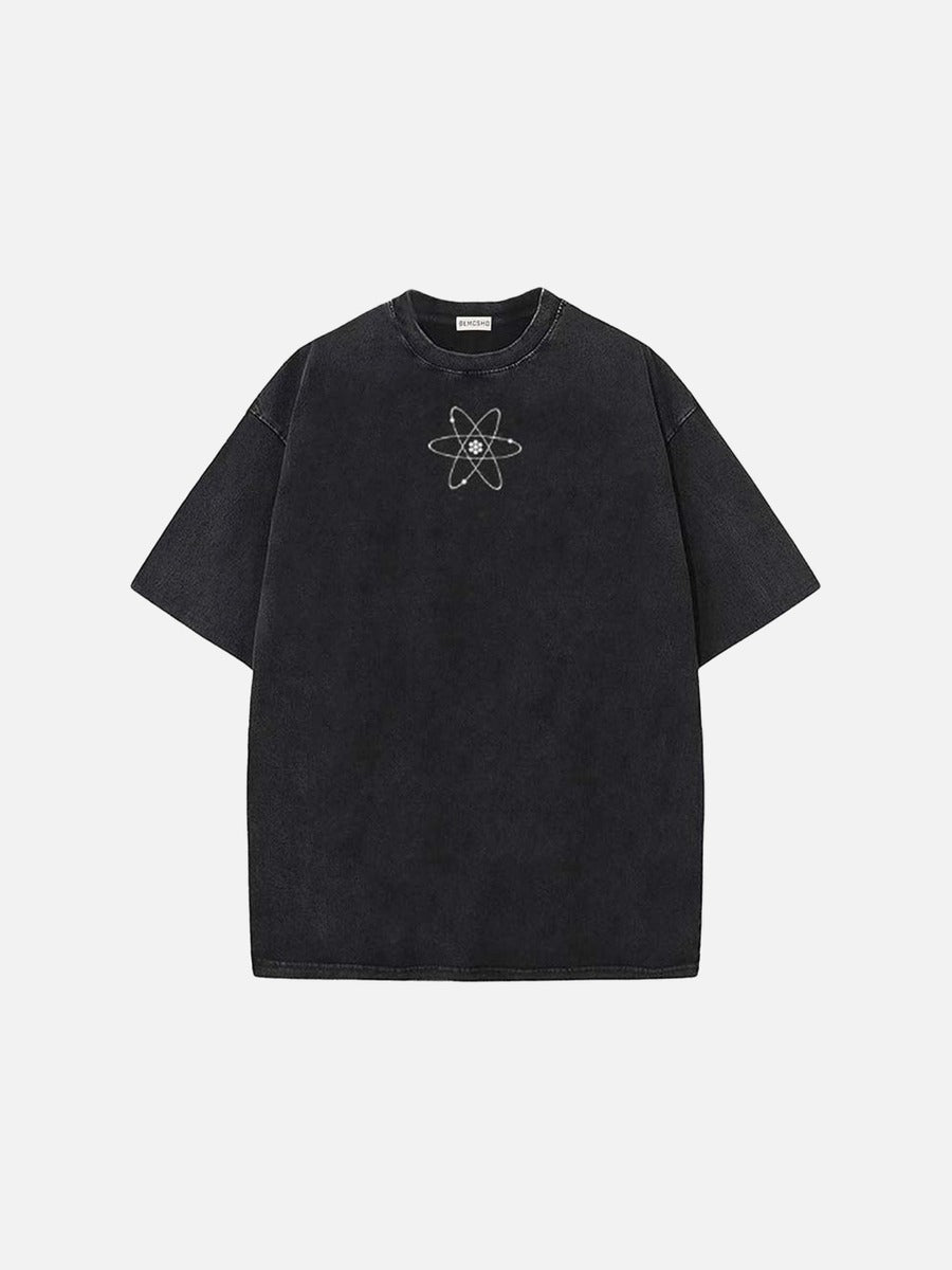 DAXUEN Oversized t-shirt with robot print