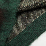 DAXUEN camouflage fuzzy knit sweater