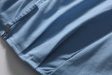 DAXUEN light blue gathered back detail shirt jacket