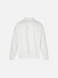 DAXUEN light blue gathered back detail shirt jacket