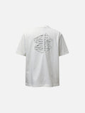 DAXUEN Oversized short-sleeved t-shirt with geometric graphic