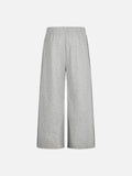 DAXUEN black geometric star graphic wide-leg sweatpants