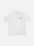DAXUEN Short-sleeved loose-fitting polo shirt with embroidery