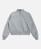DAXUEN Cropped full-zip stand-collar jacket