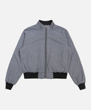 DAXUEN Cropped full-zip stand-collar jacket