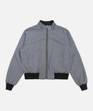 DAXUEN Cropped full-zip stand-collar jacket