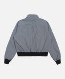 DAXUEN Cropped full-zip stand-collar jacket