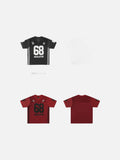 Graphic Star V-Neck Tee, Boxy Fit
