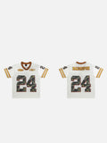 Retro Camouflage Graphic Jersey T-Shirt