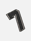 Bold Number 7 Embroidered T-Shirt