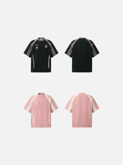 Bold Number 7 Embroidered T-Shirt