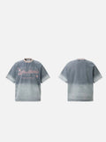 Gradient Wash Raglan T-Shirt