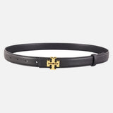 DAXUEN gold buckle leather belt for women