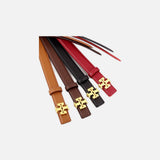 DAXUEN gold buckle leather belt for women