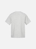 DAXUEN Short-sleeved relaxed-fit T-shirt with heart motifs and gothic graphic