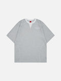 DAXUEN Gothic stitch short-sleeve T-shirt