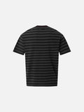 DAXUEN Gothic striped graphic t-shirt
