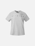DAXUEN Gothic text asymmetrical short-sleeved T-shirt