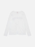 DAXUEN Gothic text long sleeve t-shirt