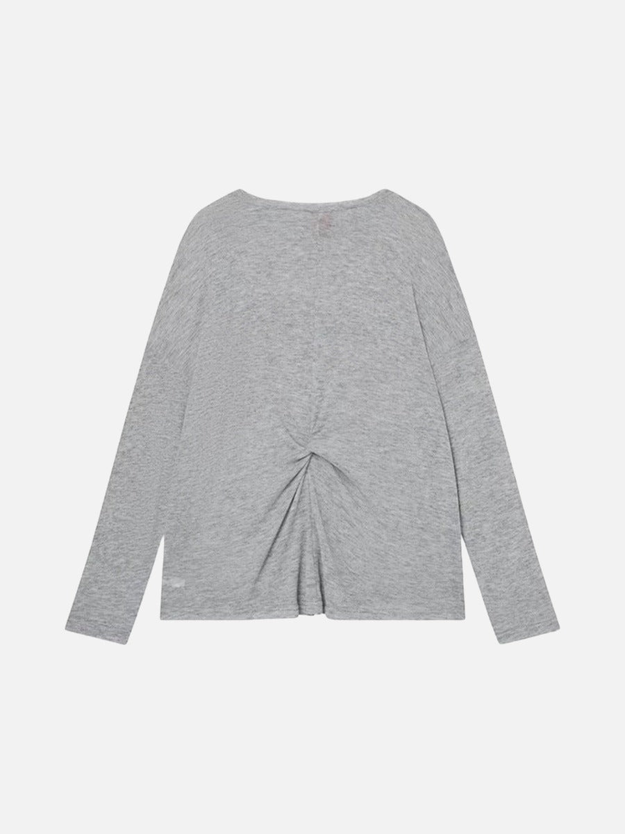 DAXUEN Gothic text long sleeve t-shirt