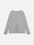 DAXUEN Gothic text long sleeve t-shirt